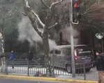 Xe ô tô lao vào người đi bộ ở Thượng Hải, 18 người bị thương