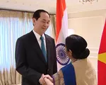 Chủ tịch nước tiếp Bộ trưởng Bộ Ngoại giao Ấn Độ