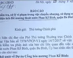 Sai phạm dự án cải tạo mương Phan Kế Bính kéo dài nhiều năm