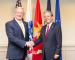 Đại sứ Việt Nam tại Hoa Kỳ Phạm Quang Vinh hội kiến Bộ trưởng Quốc phòng James Mattis