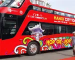 Cận cảnh chiếc xe bus 2 tầng đầu tiên của Hà Nội chính thức đi vào hoạt động