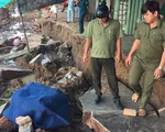 Tiếp tục xảy ra sạt lở tại thị trấn Mái Dầm, Hậu Giang