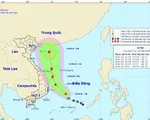 Áp thấp nhiệt đới mạnh thêm và di chuyển theo hướng Tây Bắc