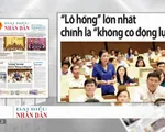 Báo chí toàn cảnh: Đại biểu Quốc hội 'sôi nổi' vì vấn đề lỗ hổng trong hoạt động của DNNN