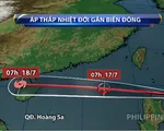 Vùng áp thấp mới có thể thành bão khi vào biển Đông