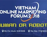 Diễn đàn Tiếp thị trực tuyến 2018 sẽ thảo luận về Robot và Big Data