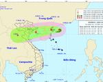 Bão số 4 di chuyển theo hướng Tây, Bắc Bộ và Bắc Trung Bộ có mưa to đến rất to