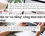 Hàng giả, hàng nhái ngập chợ điện tử