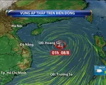 Áp thấp không ngừng gây mưa dông, gió giật ở nhiều vùng biển