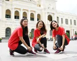 Đoàn đại biểu SSEAYP Việt Nam gây sốt với video Quốc kỳ ôm trọn Việt Nam