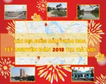 [Infographic] Các địa điểm dự kiến bắn pháo hoa, biểu diễn nghệ thuật giao thừa Tết Nguyên đán 2018