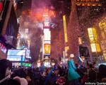 Mặc mưa rét, thời khắc đón năm mới 2019 tại Quảng trường Thời đại vô cùng tưng bừng