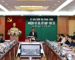 Th&ocirc;ng c&aacute;o b&aacute;o ch&iacute; Kỳ họp 33 của Ủy ban Kiểm tra Trung ương