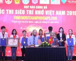 Lần đầu ti&ecirc;n tổ chức cuộc thi si&ecirc;u tr&iacute; nhớ tại Việt Nam