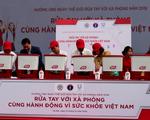 Rửa tay với xà phòng - Cùng hành động vì sức khỏe Việt Nam