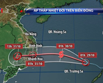Áp thấp nhiệt đới di chuyển nhanh, khả năng mạnh lên thành bão