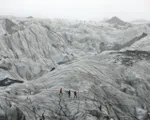 Khi các dòng sông băng ở Iceland tan thành suối nhỏ