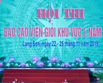 Hội thi báo cáo viên giỏi khu vực I tại Lạng Sơn