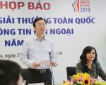 Phát động Giải thưởng toàn quốc về thông tin đối ngoại năm 2019