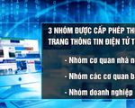 Siết chặt quản lý trang thông tin điện tử tổng hợp