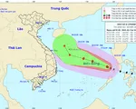 Gió mùa Đông Bắc về tương tác với bão số 8