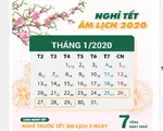 Học sinh Hà Nội được nghỉ Tết Nguyên đán Canh Tý 8 ngày