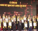 542 doanh nghiệp nhận danh hiệu Hàng Việt Nam chất lượng cao 2019