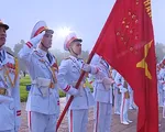 Trang trọng lễ chào cờ đầu năm tại Quảng trường Ba Đình lịch sử
