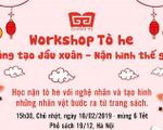 Đầu xuân thắp lửa tình yêu với tò he cho trẻ