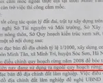 Đất khai hoang biến thành đất rừng phòng hộ