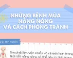 Những bệnh mùa nắng nóng và cách phòng tránh