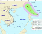 Xuất hiện áp thấp nhiệt đới gần biển Đông