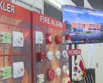 Triển lãm nhiều thiết bị PCCC hiện đại cho nhà cao tầng