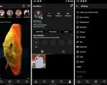 Instagram thử nghiệm chế độ nền tối trên Android