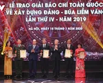 Đài Truyền hình Việt Nam vinh dự nhận giải A giải Búa liềm vàng lần thứ IV năm 2019