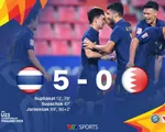 VIDEO Highlights: U23 Thái Lan 5-0 U23 Bahrain (Bảng A VCK U23 châu Á 2020)