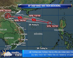 Chiều 12/10, áp thấp nhiệt đới mạnh lên thành bão