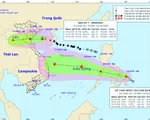 Bão số 7 đi vào đất liền các tỉnh từ Thái Bình đến Nghệ An và suy yếu dần thành áp thấp nhiệt đới