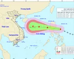 Áp thấp nhiệt đới mạnh lên thành bão số 8, đang tiến vào Biển Đông