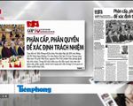 Góp ý dự thảo văn kiện Đại hội XIII: Phát huy trí tuệ, quyền làm chủ của toàn dân