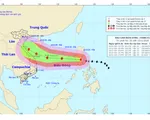 Bão Vamco sắp đi vào Biển Đông, trở thành cơn bão số 13