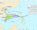 Bão số 10 cách quần đảo Trường Sa 450km