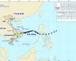 Bão số 10 đã suy yếu thành áp thấp nhiệt đới