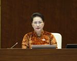 Chủ tịch Quốc hội Nguyễn Thị Kim Ngân trả lời chất vấn trước Quốc hội