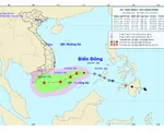 Áp thấp nhiệt đới giật cấp 9 cách đảo Song Tử Tây khoảng 170km