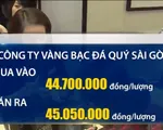 Giá vàng trong nước tăng đột biến, vượt 45 triệu/lượng sáng 19/2