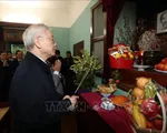 Tổng Bí thư, Chủ tịch nước dâng hương tưởng niệm Chủ tịch Hồ Chí Minh