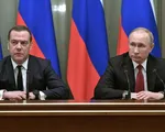 Tổng thống Nga Putin có quyết định quan trọng với cựu Thủ tướng Medvedev