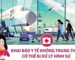 Khai báo y tế không trung thực có thể bị xử lý hình sự