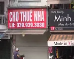 Giá nhà mặt phố cho thuê không giảm nhiều